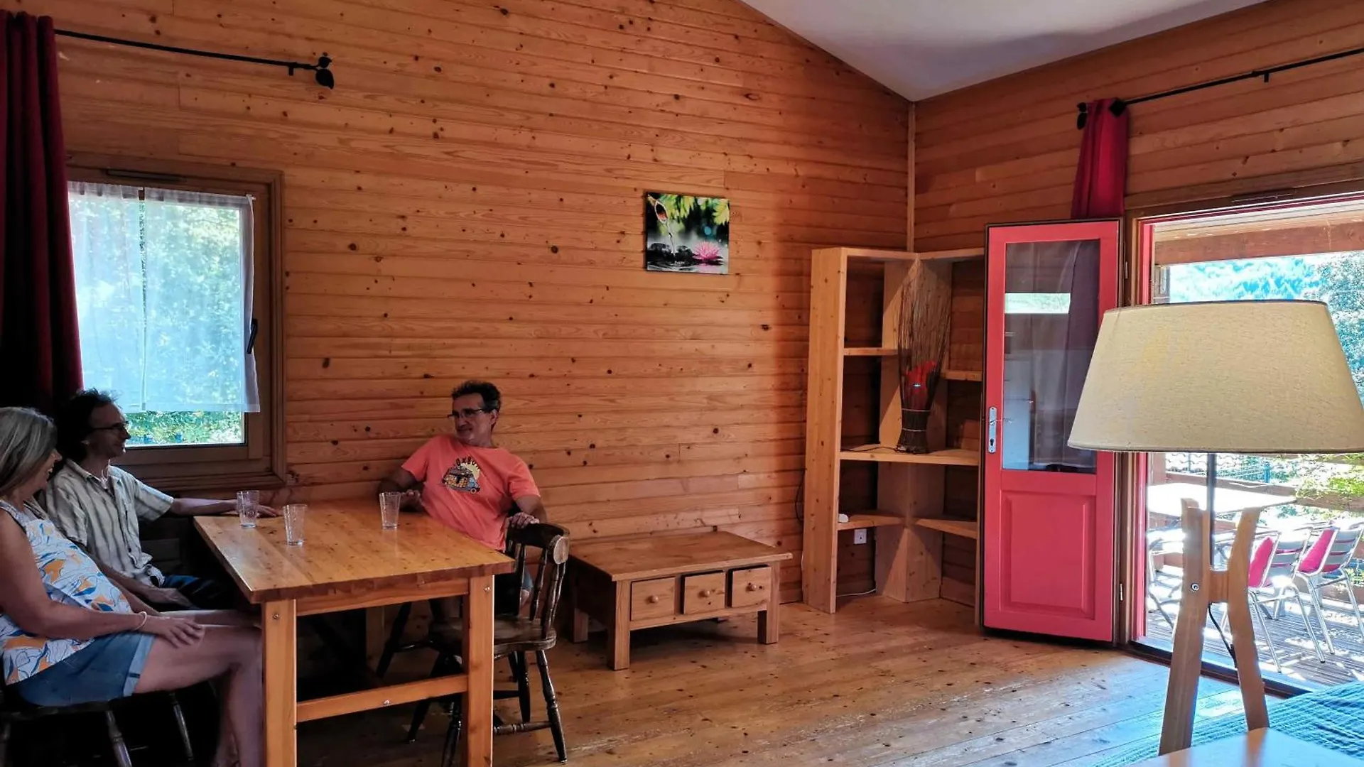 Chalet Rouge - Piscine Partagee Darbres
