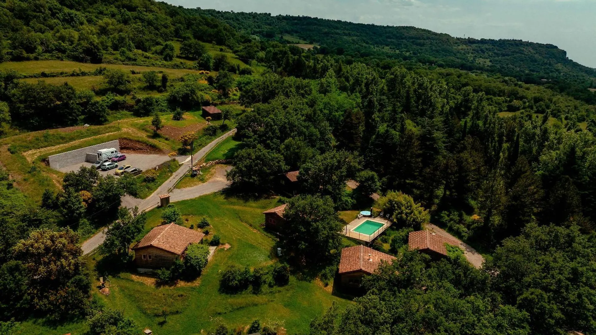 Chalet Rouge - Piscine Partagee Darbres Frankrijk